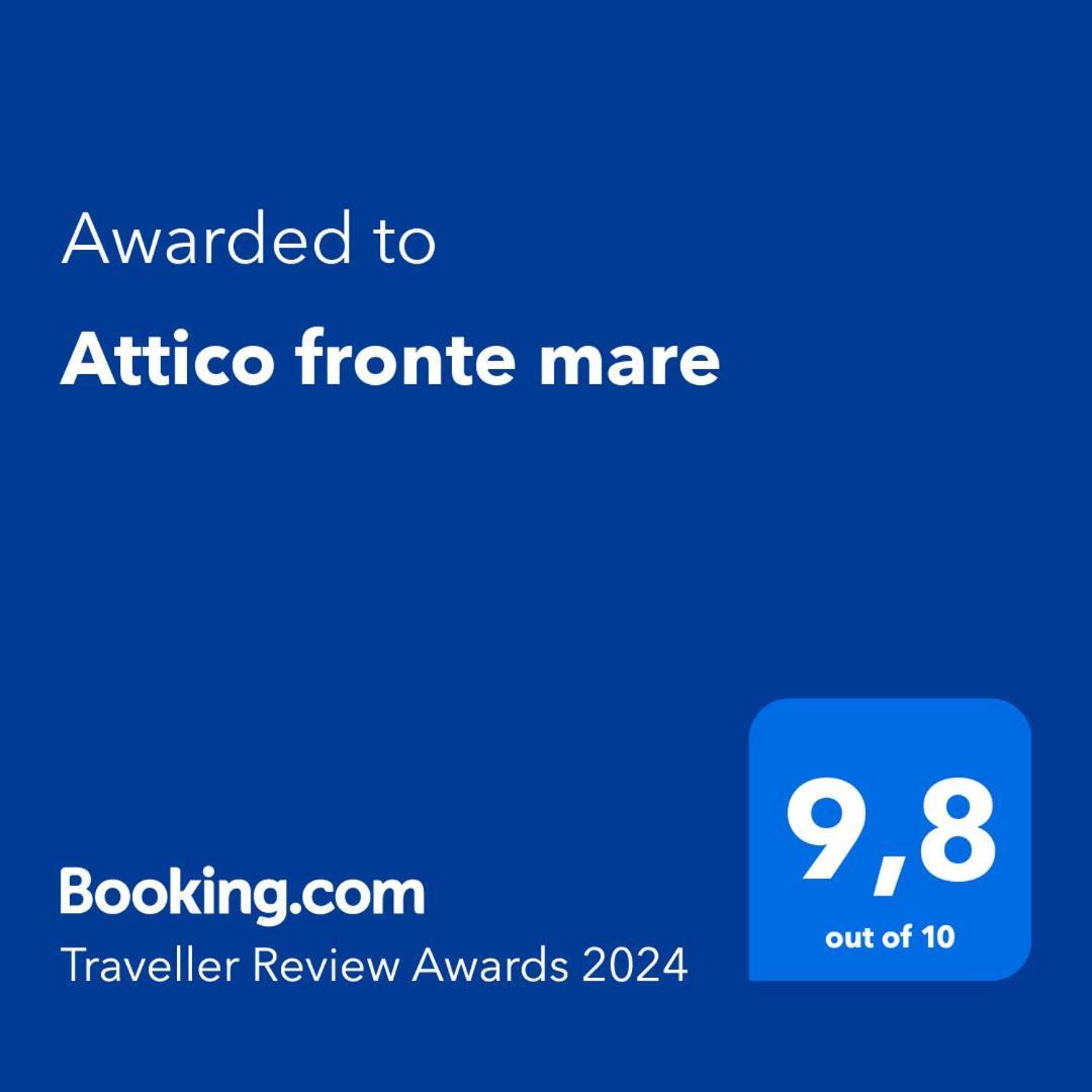 Apartmán Attico Fronte Mare Martinsicuro Exteriér fotografie